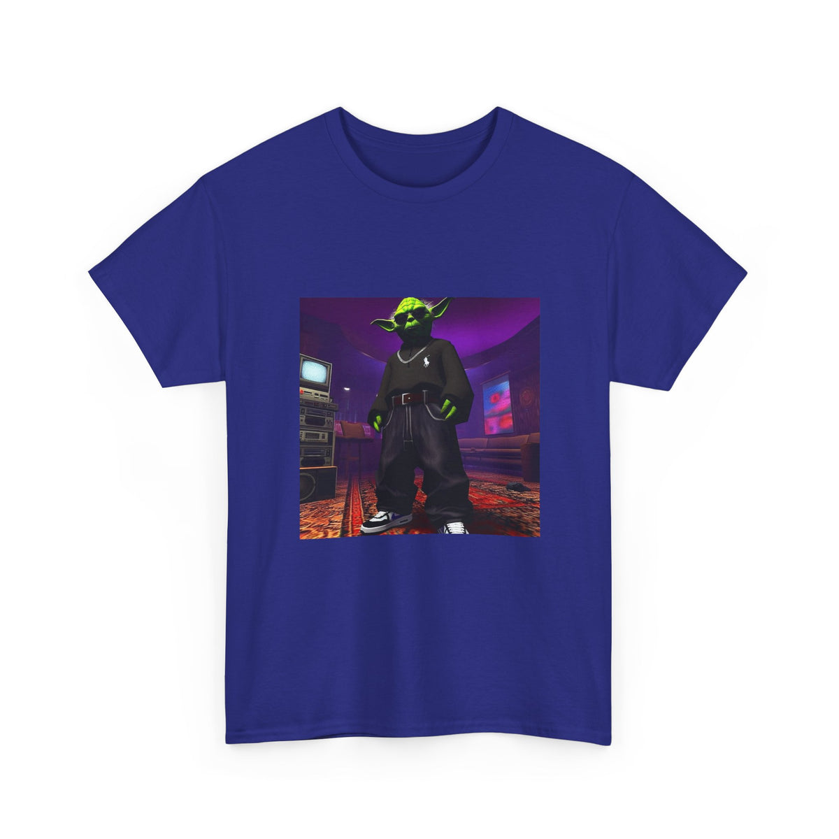 Yoda Drip Master In The Purple Room Tee