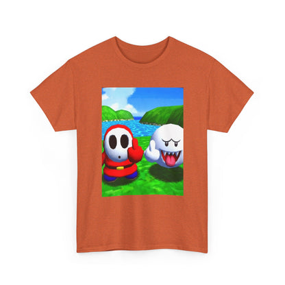 Shy Guy And Boo Middle Fingers Tee