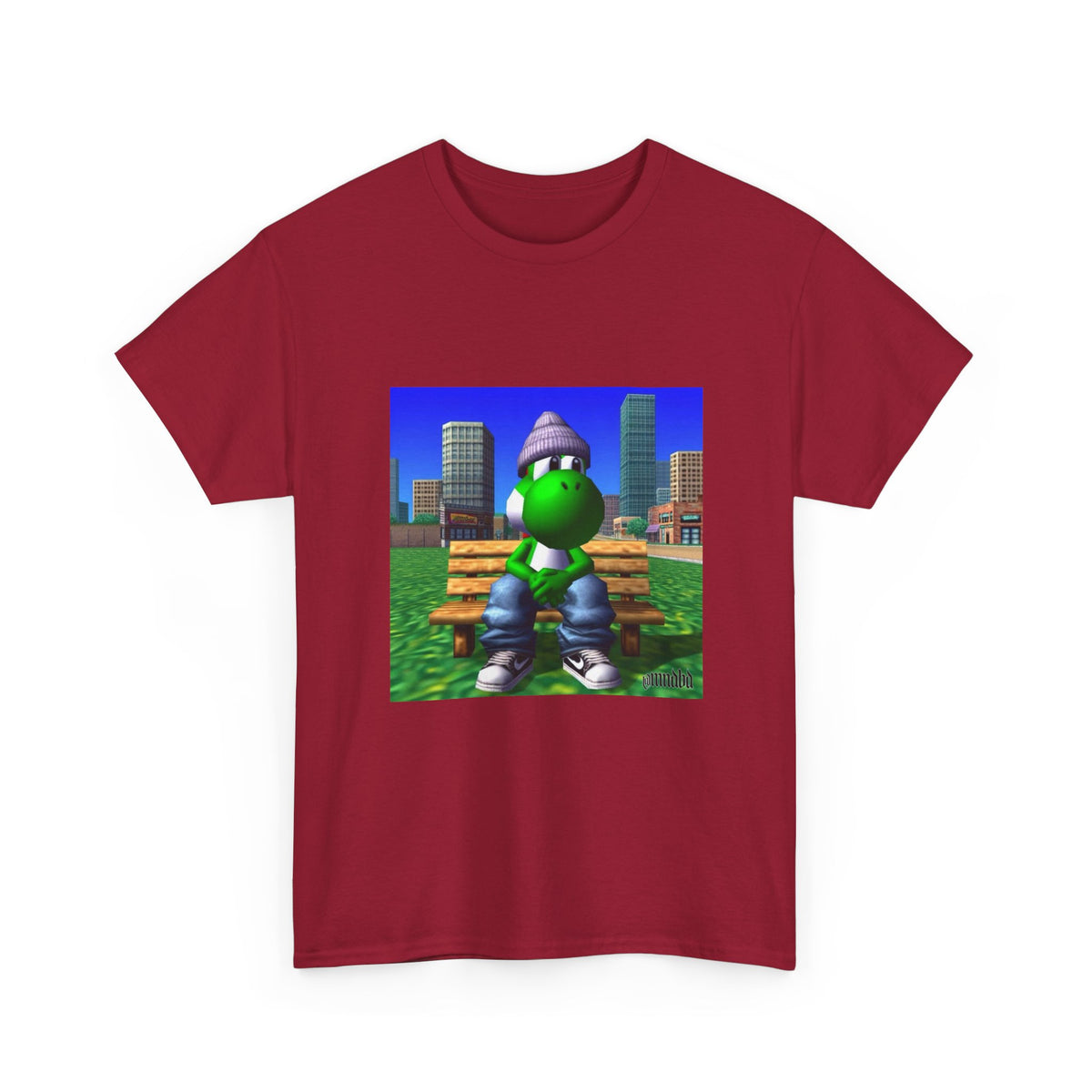 Chill Yoshi On Bench City Vibes Tee