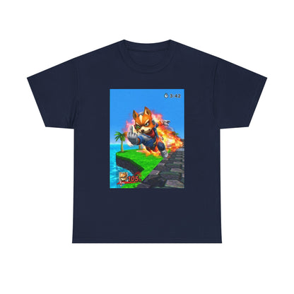 Fox McCloud Flipping The Bird Tee