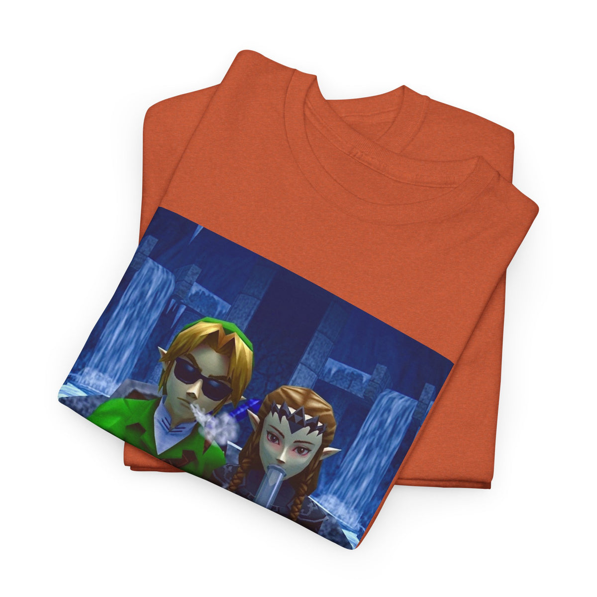 Hylian Heroes Chilling in the Ice Cavern