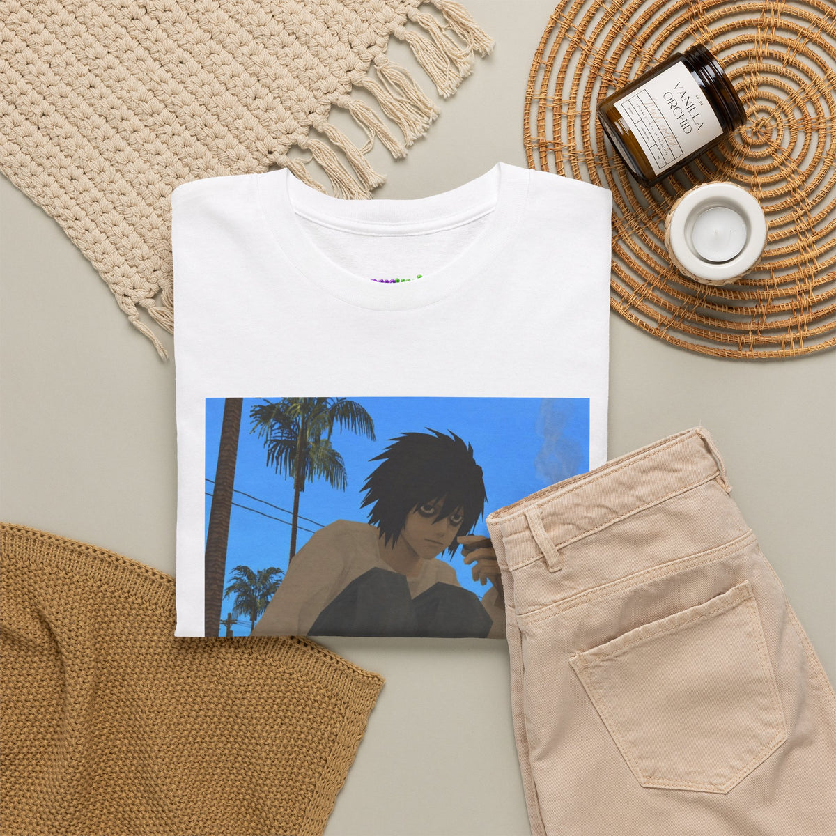 Mystic Green Whisper Graphic Tee