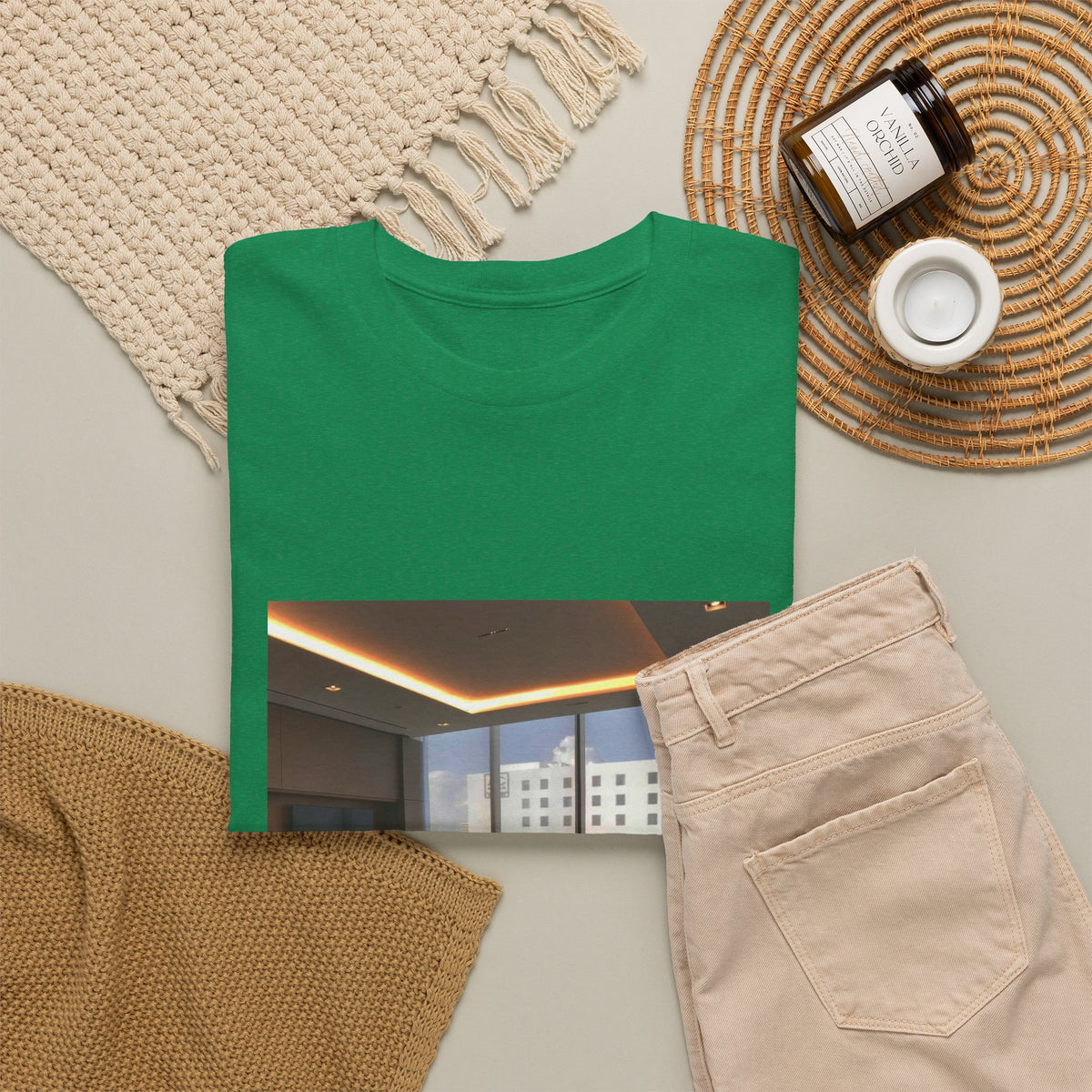 Leaf Whisper Canvas Graphic Tee