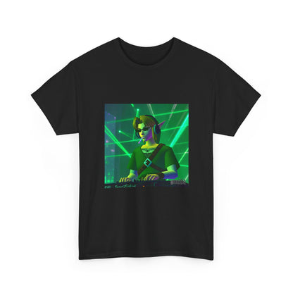 DJ Link Smoking A Blunt At The Club Tee