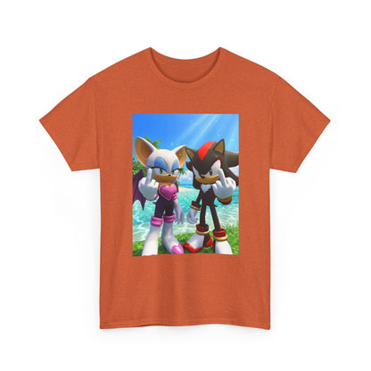 Rouge And Shadow Flipping The Bird Tee (Design 3)