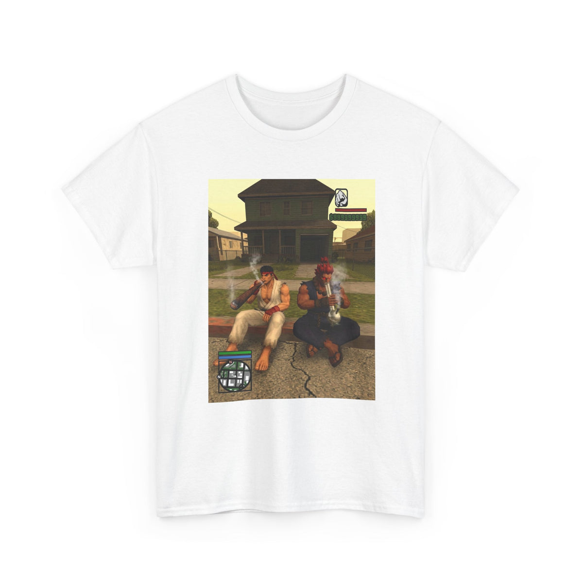 Ryu and Akuma Chilling in Grove Street