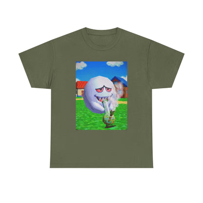 Boo Ghost Taking A Bong Rip Tee