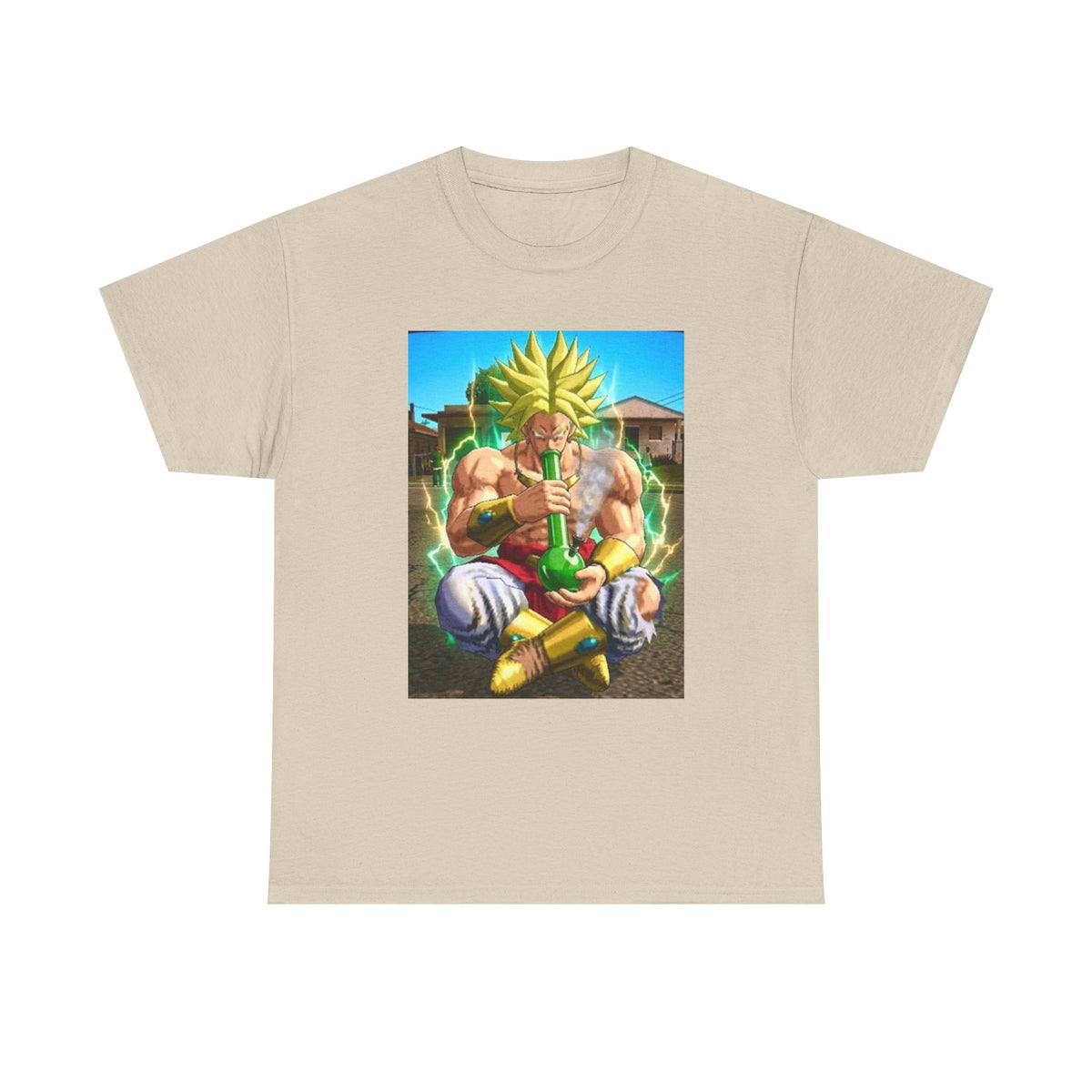 Super Saiyan Broly Taking A Bong Rip Tee