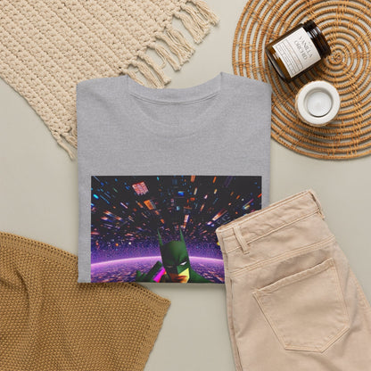 Batman Flips Off Reality On Psychedelic Tee