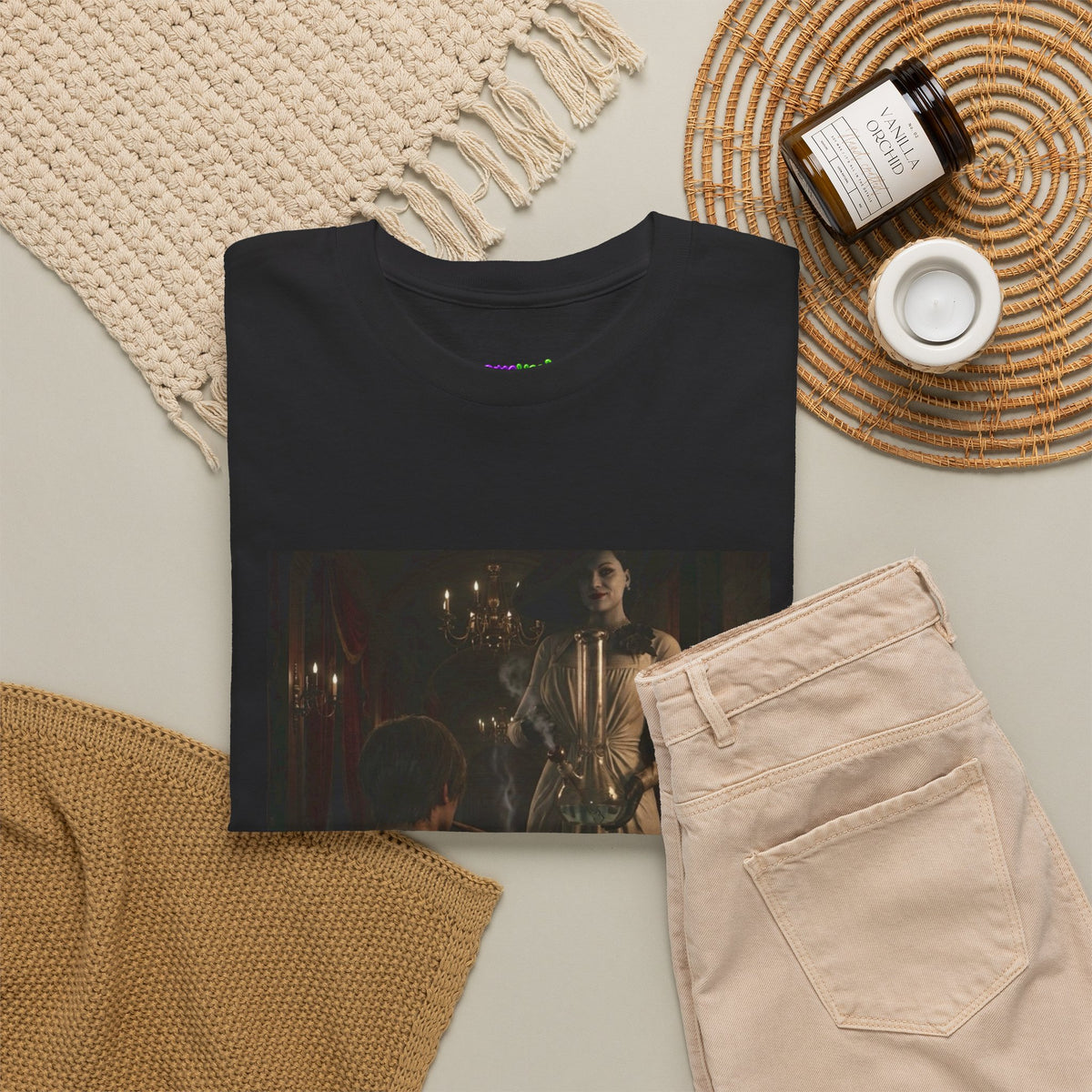 Concrete Smoke Pulse Graphic Tee
