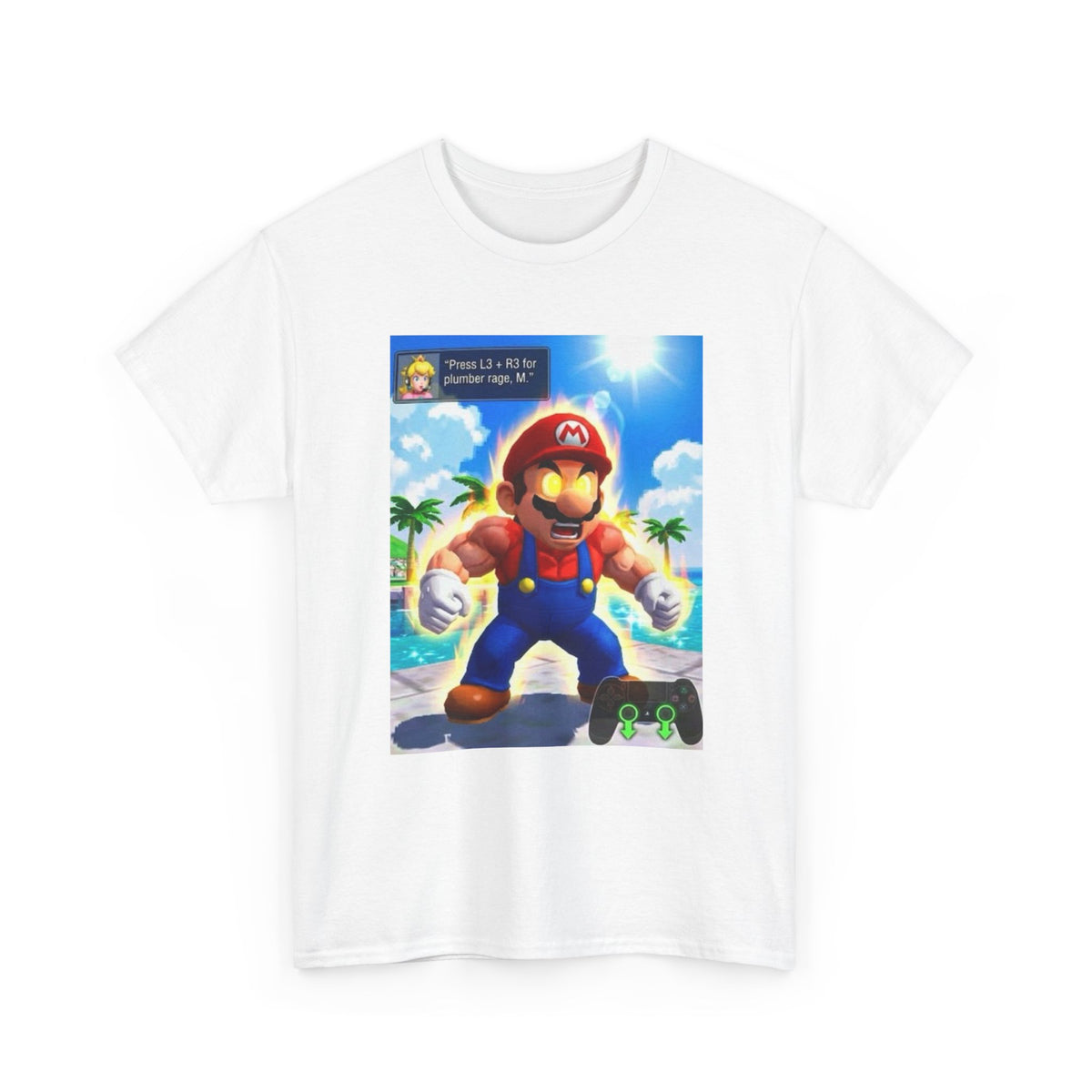 Mario Unleashes Plumber Rage Power