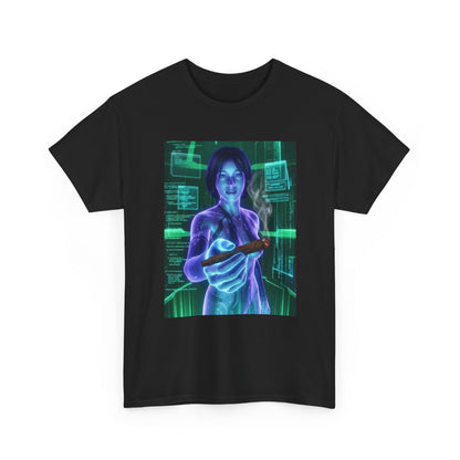 Hologram Goddess Offering You A Blunt