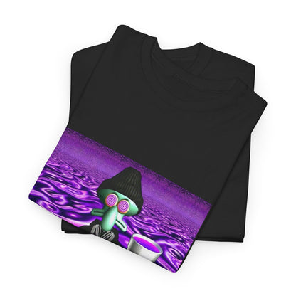 Squidward Sipping Lean In A Purple Haze