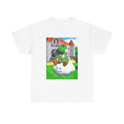 Yoshi Puffing On A Cloud Tee (Design 7)
