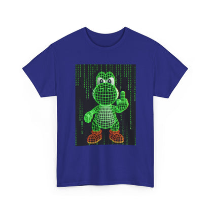 Matrix Yoshi Flipping The Bird Tee