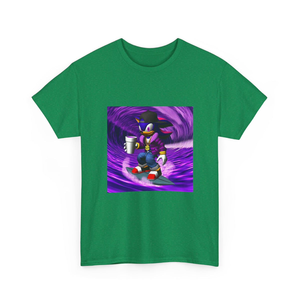 Shadow Surfing Purple Wave With Lean