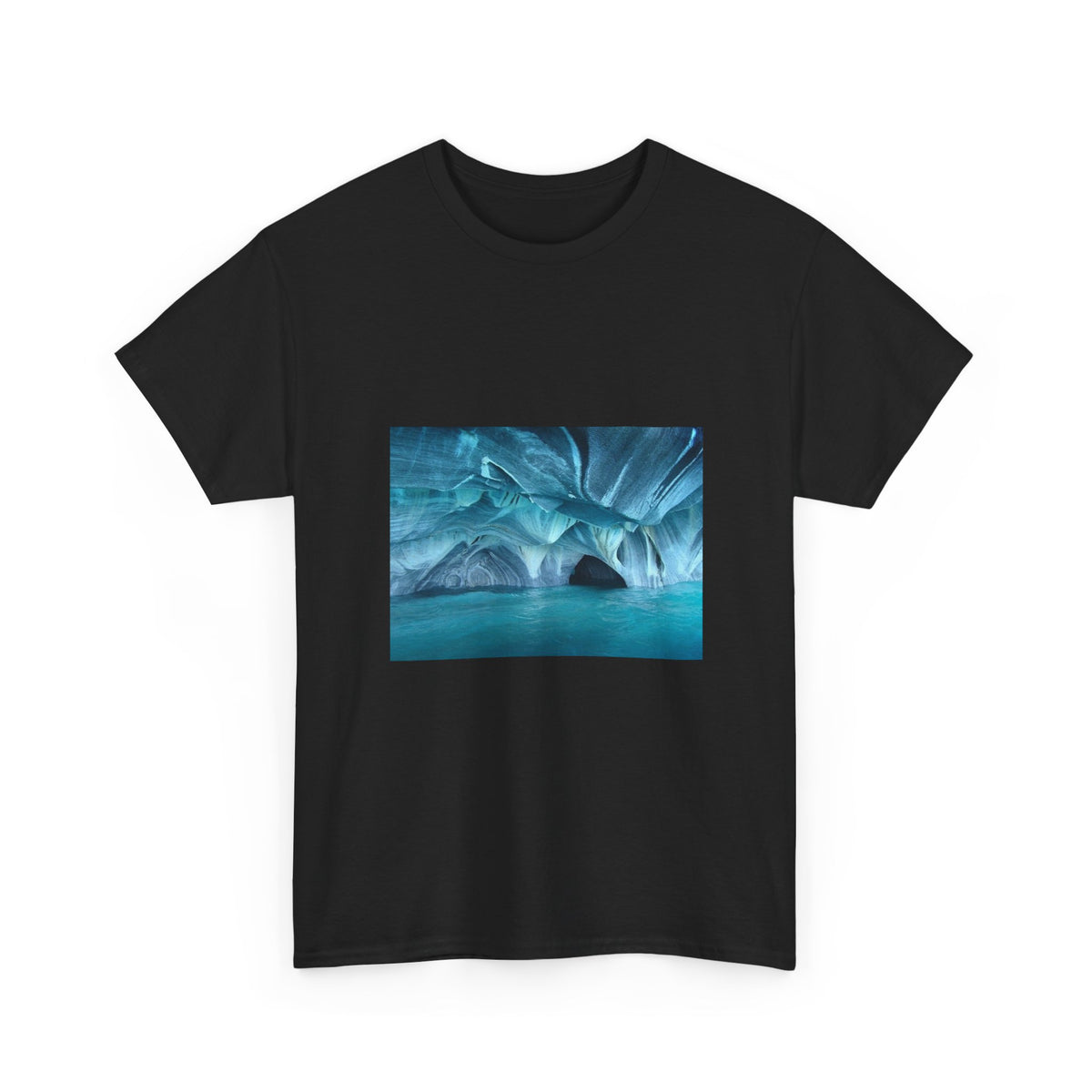 Neon Leaf Echo Graphic Tee