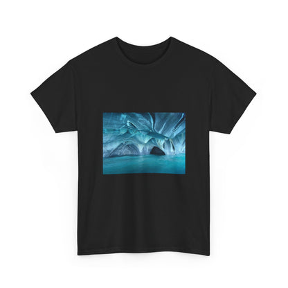 Neon Leaf Echo Graphic Tee