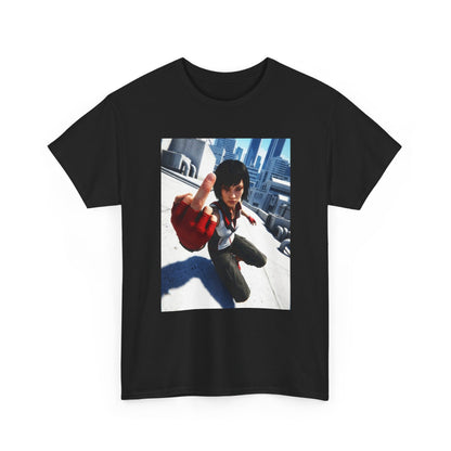 Faith Connors Flipping The Bird Rooftop Tee