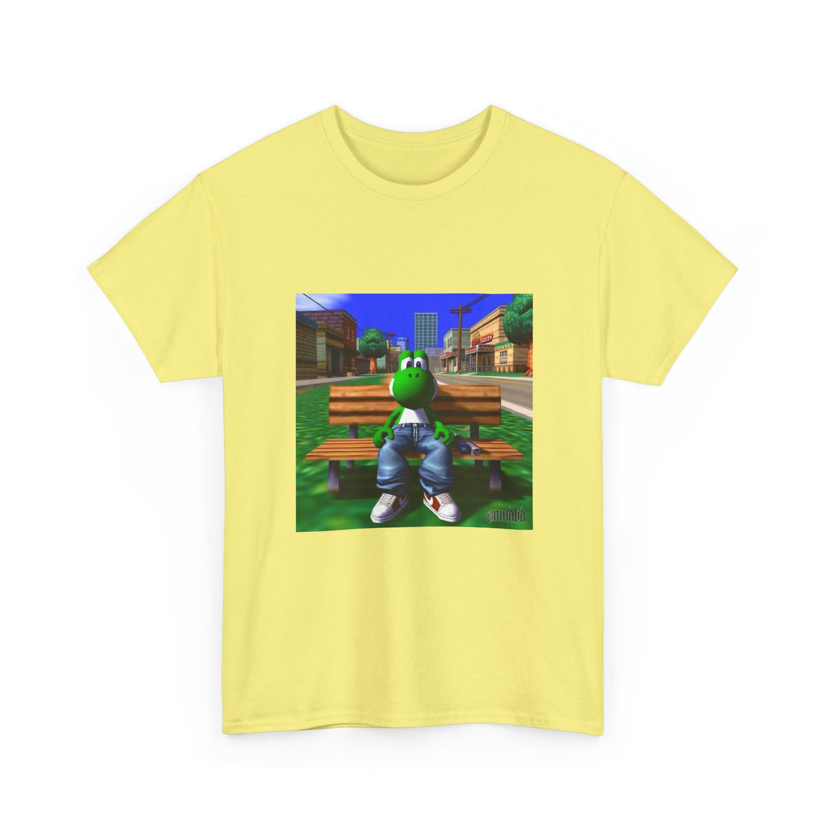 Yoshi Chillin' On The Bench Streetwear Tee