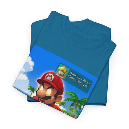 Mario's Plumber Rage Beach Tee