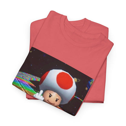 Toad Flipping The Bird On Rainbow Road