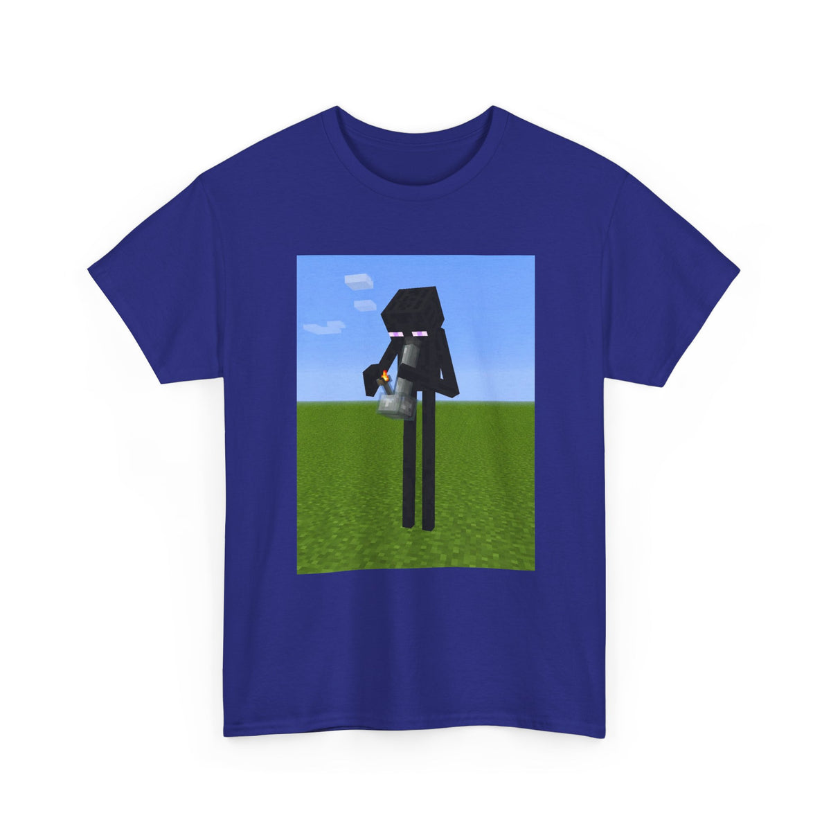 Enderman Lighting Up A Bong Tee