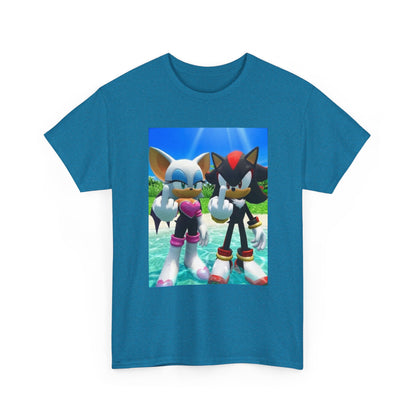 Rouge And Shadow Flipping The Bird Tee (Design 4)