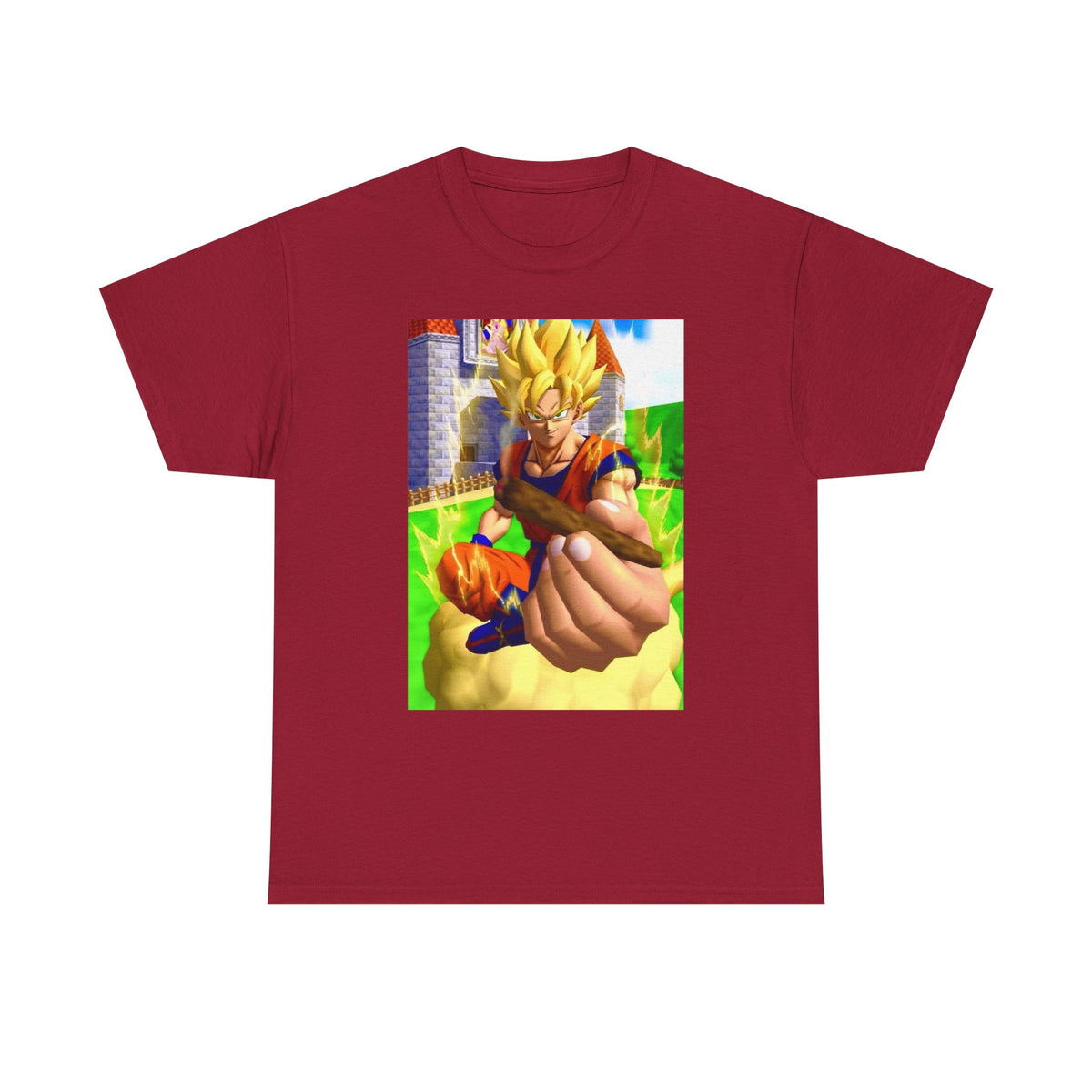 Super Saiyan Goku Offering A Blunt Tee
