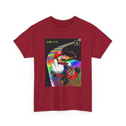 Mario Karting, Blazing, And Flipping The Bird Tee
