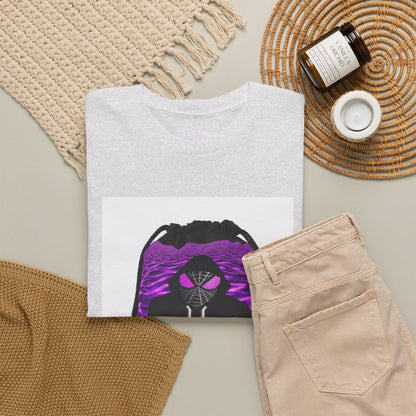 Spider-Hoodie Character Sipping Purple Drank Tee