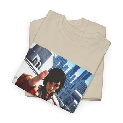 Faith Connors Flipping The Bird Rooftop Tee