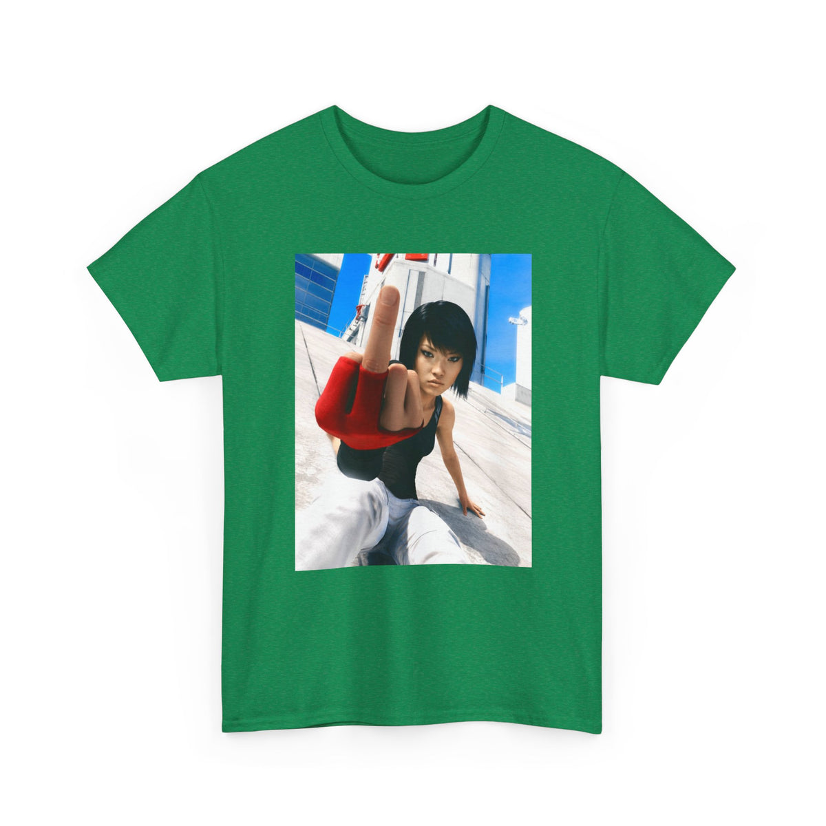 Faith Giving The Finger Tee