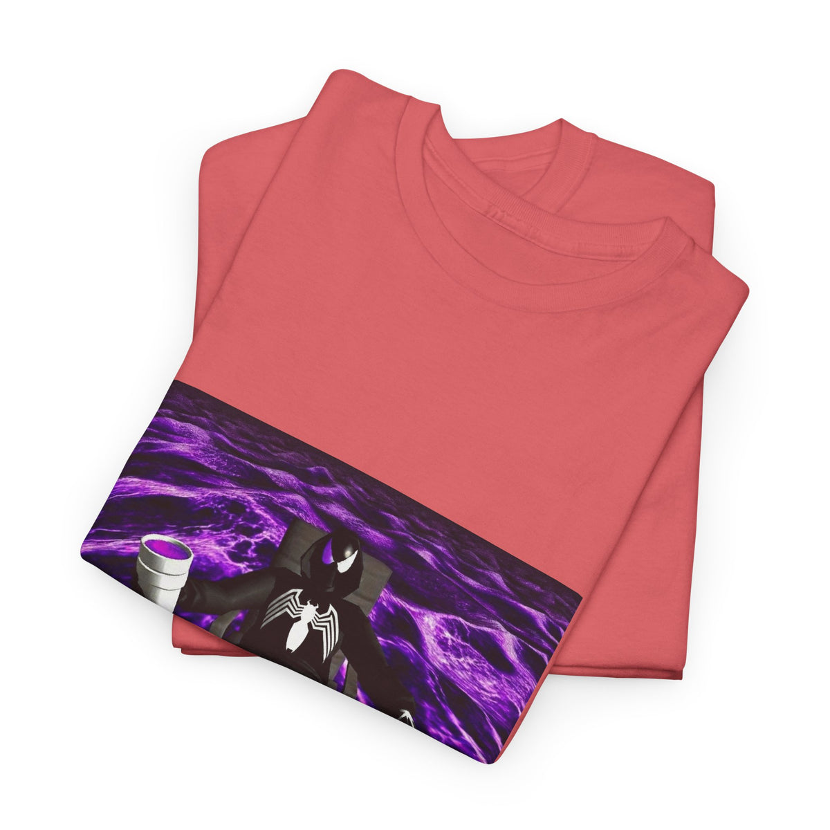 Black Spider-Man Chillin' With Lean Cup Tee