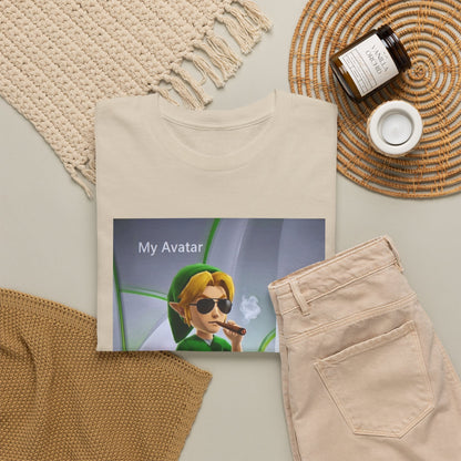 Stoner Link Xbox Avatar Puffing Blunt Tee