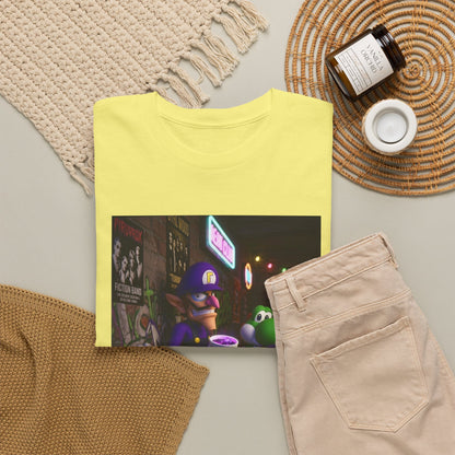Waluigi, Yoshi, And Dry Bones Leanin' Chill Tee