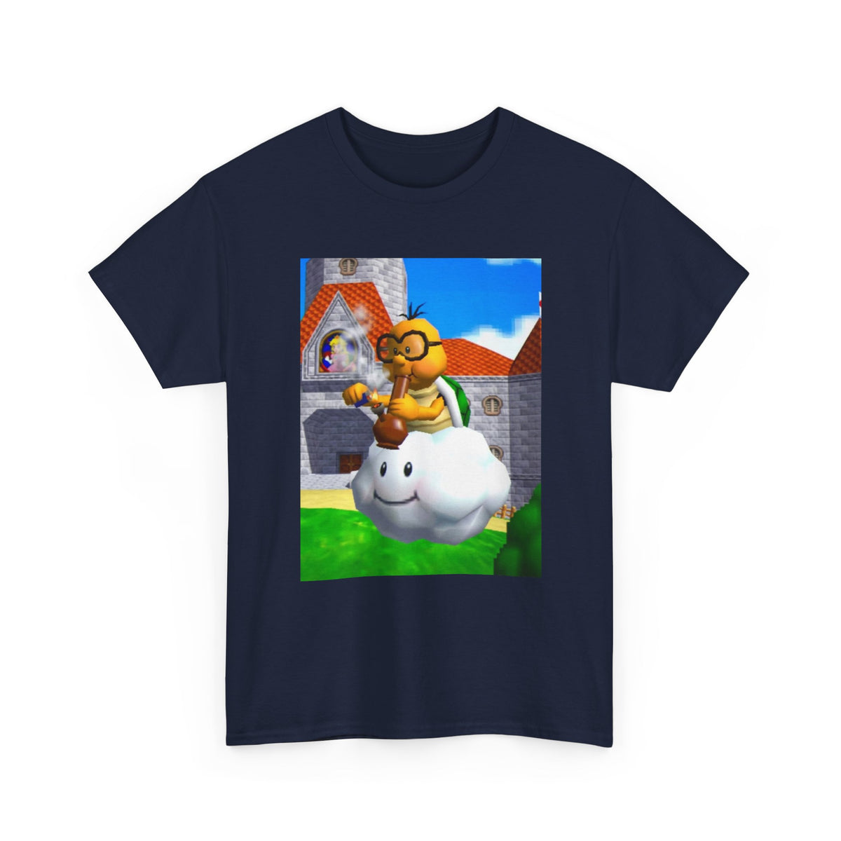 Lakitu Chilling On Cloud Smoking Tee