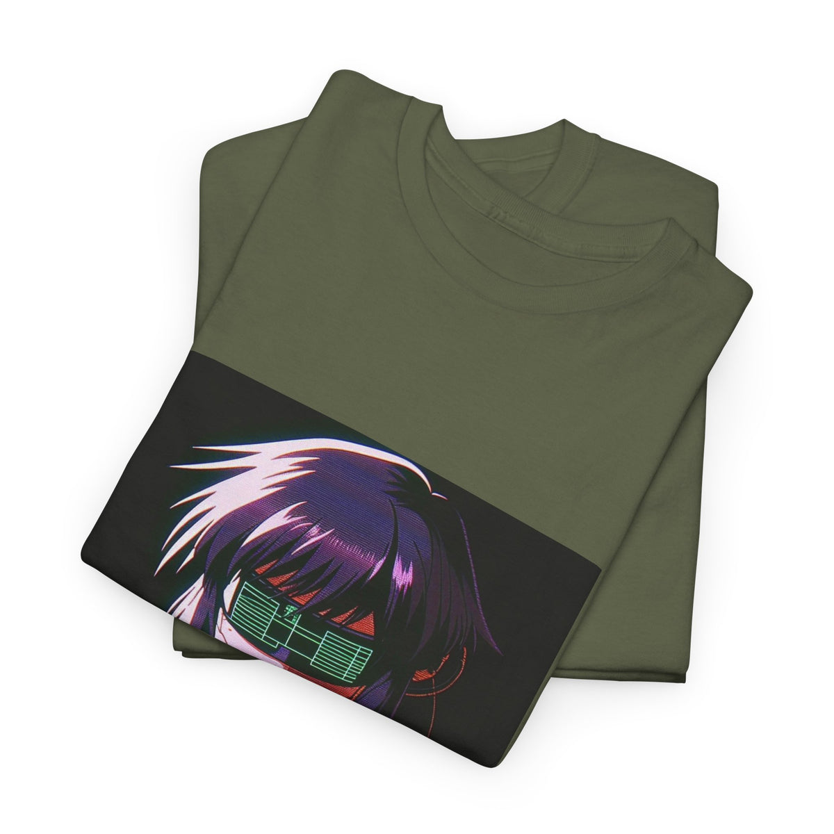 Major Kusanagi In Retro Cyberpunk Visor