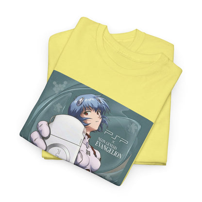 Rei Ayanami Holds PSP Console Tee