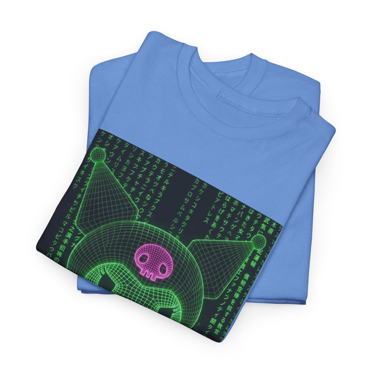 Wireframe Kuromi Flipping The Bird Tee