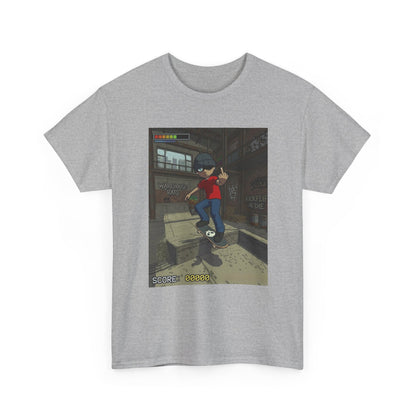 Rebellious Skater Flips Off Warehouse Scene