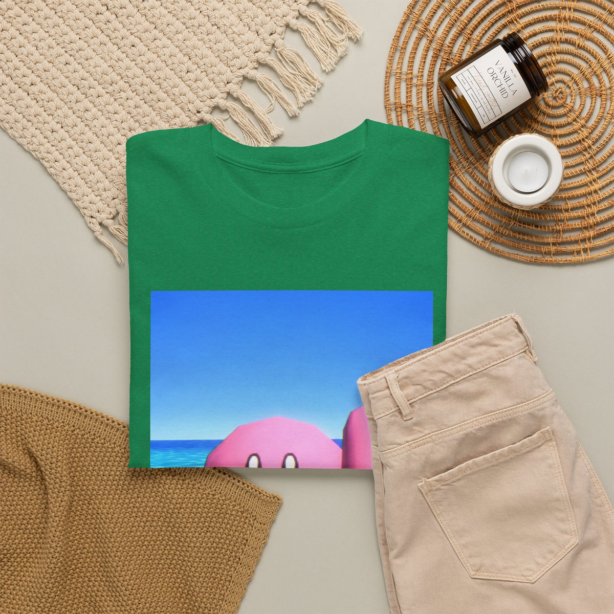 Kirby Flipping The Bird Tee