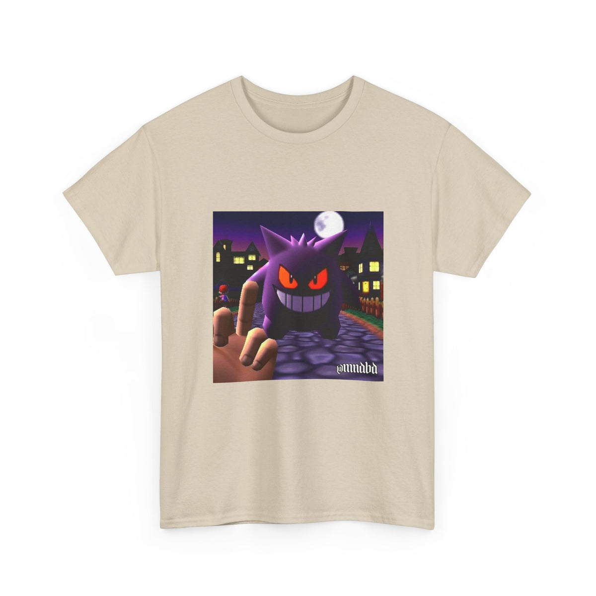 Gengar Lurking Under Moonlight Tee