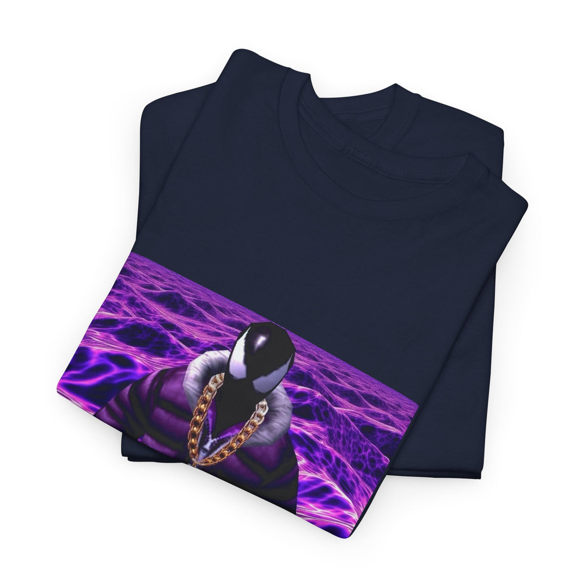 Venom-Like Figure Drippin' In Purple