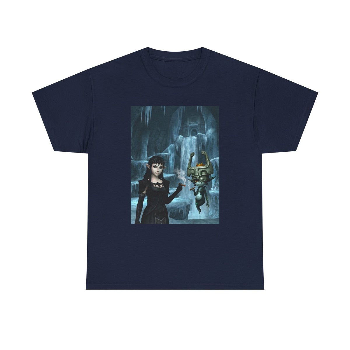 Zant, Midna Smoking Blunts In Ice Cave Tee