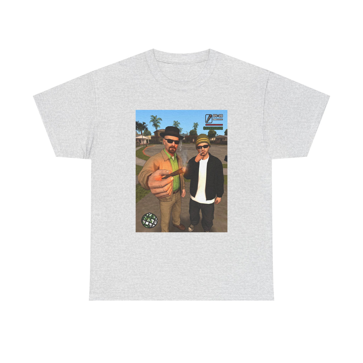Walter And Jesse Smoking In San Andreas (Design 2)