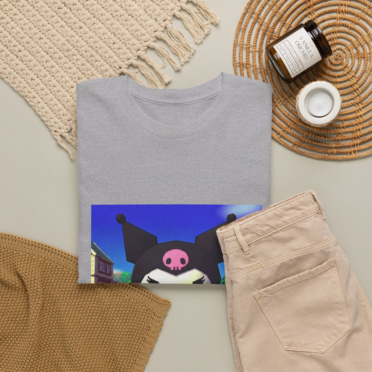 Kuromi Flipping The Bird Tee