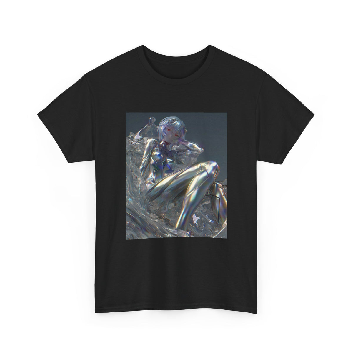Liquid Chrome Flowing Tee