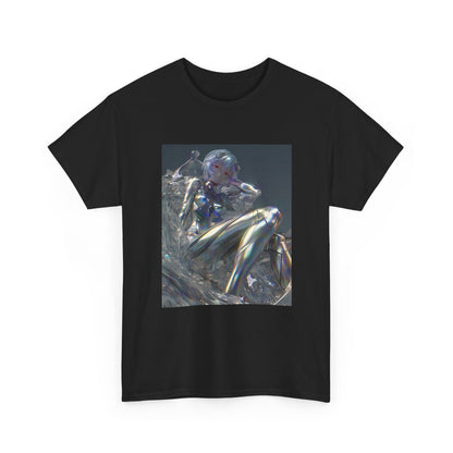 Liquid Chrome Flowing Tee