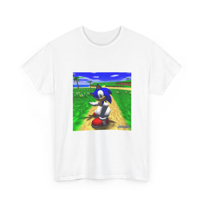 Sonic On A Trippy Green Hill Zone